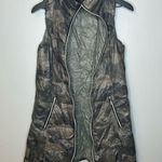 Anorak Camo The New Nylon Down Vest Size Small Green Photo 5