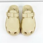 Free People Karlie Buckle Clogs 6 Tan Photo 2