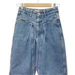 Guess Vintage 80s  Jeans Size 28 High Waist Pleated Tapered Denim Mom Jeans USA Photo 4