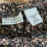 Vintage 90s Compagnie Internationale Express Broomstick Prairie Skirt S M Brown Size M Photo 4