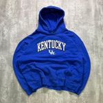 Majestic 2000s University Of Kentucky Hoodie Blue Photo 0