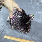 Vera Bradley Plum Petals Quilted Hipster Crossbody Bag Adjustable Strap Clean Photo 7