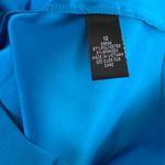 AB Studio  Women’s Blue Shift Dress Size 12 Photo 4