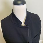 BCBGMAXAZRIA  Women Black Crop Alejandro Vest Size Small Photo 7