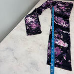 Fabletics Women's Faviola PowerHold Leggings Size S Purple Orchid Floral Print Photo 5