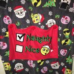 secret treasures Naughty or nice onesie pajamas Photo 2