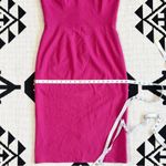 Dress the Population  Lyla Dress in Raspberry Large Photo 7