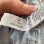 Diane Von Furstenberg  Chambray Wide Leg Jeans Photo 5