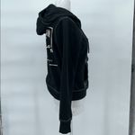 True Religion  World Tour Zip Hoodie Women’s Large Black Buddha Graphic Photo 4