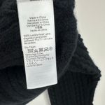 J.Crew Double Breasted Sweater Jacket Lambswool Knit Black Preppy Retro M NWT Photo 10