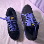 New Balance  Women's Black and Lavender Athletic Shoes Photo 1