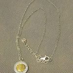 Silpada  Silver Gold Two Tone Two-Sided Convertible 4-Way Pendant Necklace N3432 Photo 5