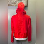 Nike Women's Long Sleeve Cropped Perforated Cinched Waist Pullover Hoodie Size M Photo 4