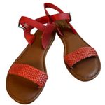 MIA Calista Braided Strap Sandals Burnt Orange Women's Size 8.5 NWOT Photo 0