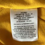 Anthropologie Yellow 100% Pima Cotton V-Neck Boxy Cut Tee Size Medium Photo 5