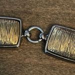 LC Lauren Conrad Lauren Conrad 2 Tone Square Link Bracelet  Photo 3