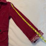 Gap VTG  Stretch Corduroy Jacket Women’s Size 2 Floral Lined Button Front Photo 10