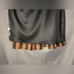 Audrey 3+1 Stripe Polyester Dress Size Small Black/Brown Photo 4