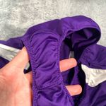 Nike Women's Athletic Shorts in Purple and White Photo 4