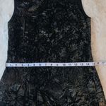 Michael Kors Metallic Crushed Velvet Midi Dress Sheath Sleeveless Bronze Size 2 Photo 10