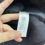 Talbots Women's Lp Solid Black 3/4 Sleeve Lace Trim Sweatshirt Photo 4