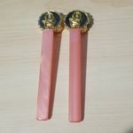 Rachel Comey Mission Acrylic Matchstick Drop Earrings Rhinestone Clutter ~ NWOT Photo 7