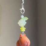 Handmade Kawaii cute funky y2k capybara phone charm/keychain/bag accessory/car display🌼🍃🌟 Photo 0