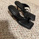NA-KD  Crossed Toe Strap Heels Black- Size 36 Photo 6
