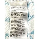 Chico's  Button Back Slub Tee Blouse Soft Cotton Blend  Scoop Neck Elbow Sleeve 1 Photo 4