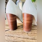 Nine West  Zoro Leather Tailored
Pumps in Ivory - Size 7.5 super clean shoes Photo 5