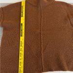 Universal Threads Universal Thread Cognac Brown Cropped Boxy Fit Mockneck Sweater Sz XS Photo 7