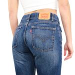 Levi's 514 Slim Straight Leg High Rise Dark Wash Mom Jeans 28" Photo 1