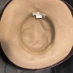 Angiolo Frasconi Women's‎ Brown Rabbit Hair Feathers Fedora Formal Hat One Size Photo 4