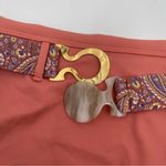 NWOT PALM Swimwear Swim + Resort Swim Bottoms Mesa High Waisted Belt SZ Large Photo 8