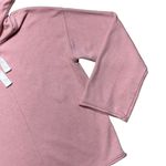 Madewell Pink Relaxed Fit Bell Sleeve Hoodie Sweatshirt US XXS Photo 2