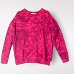 Athleta  Red Chakra Floral‎ Balance Pullover Sweatshirt Size S Photo 0