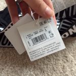 Moschino NWT  logo banded black crossover bralette Photo 3