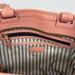 Dooney & Bourke Dooney And Bourke Beacon Weave Coral Pink Zip Tote Purse Bag Photo 9