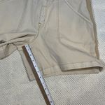 Spanx  Khaki Shorts Women's Size Large Casual Flat Front Pockets Tan Neutral‎ Photo 4
