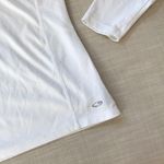 Champion  Long Sleeve White Athletic Top Photo 2