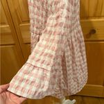 Urban Outfitters  long-sleeve gingham dress, pink & white Photo 3