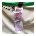 Pretty Little Thing  NWT Green Bead Detail Ruched Cut Out Plus Swimsuit Size 22 Photo 7