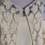 ZARA Wedding Season Bride White Bodycon Floral Dress Photo 2