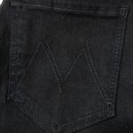NWT Mother High Waisted Looker Skimp Lasting Impression Stretch Skinny Jeans 24 Black Photo 6