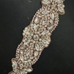 Rose Gold Pearl Sash Pink Photo 2