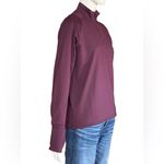 Athleta  Deep Burgundy Long Sleeve Top Photo 2