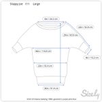 tshirt 3/4 sleeve batwing 1980s geometric purple pink blue Size L Photo 1