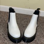 Dr. Martens Unisex New White Quad Smooth Leather Platform Chelsea Boots M4 W5 Photo 4