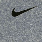 Nike Womens XL The Tee Short Sleeve Tshirt- heathered blue Photo 2