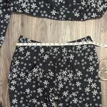 Old Navy  Women's Black and White Snowflake Pajama Set Photo 5